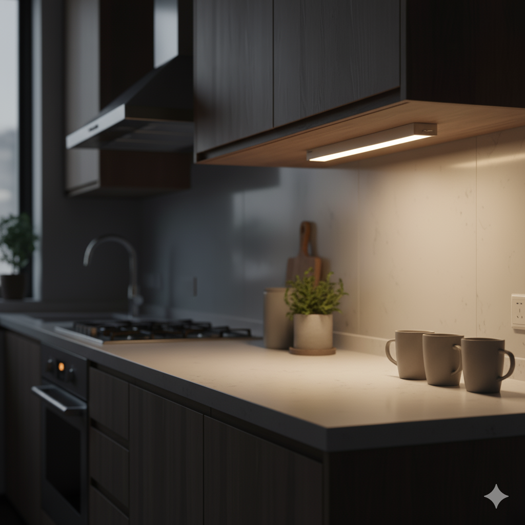 Luz LED Magnética Recargable con Sensor de Movimiento