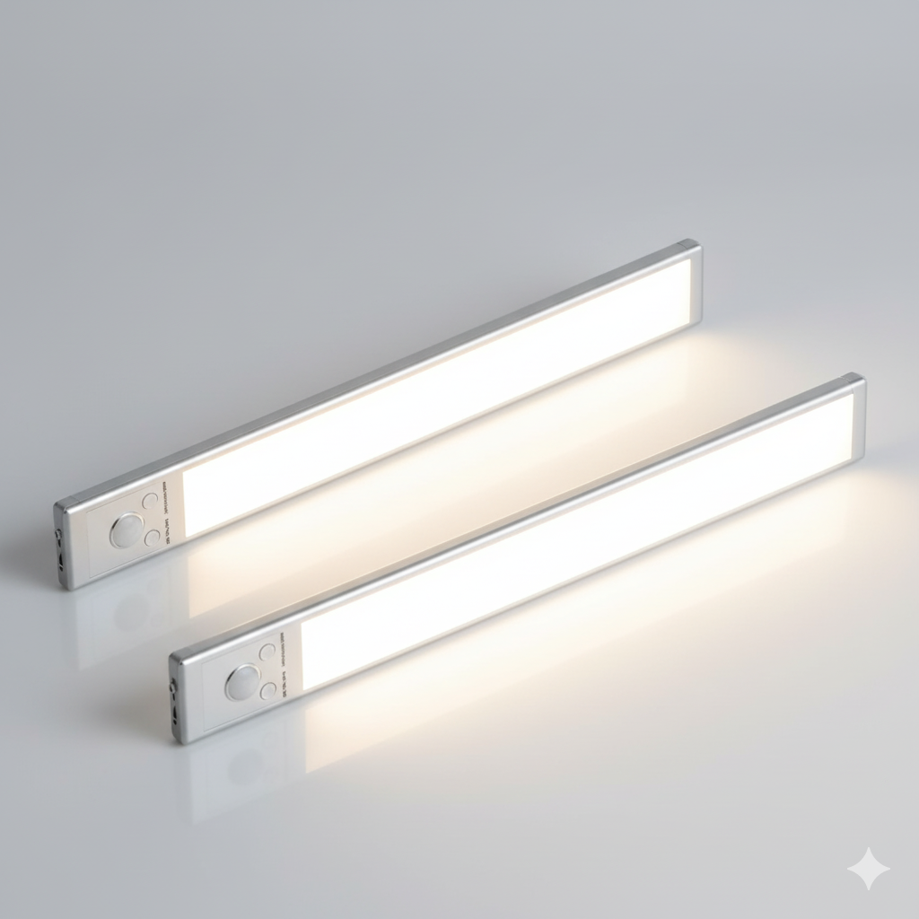 Luz LED Magnética Recargable con Sensor de Movimiento