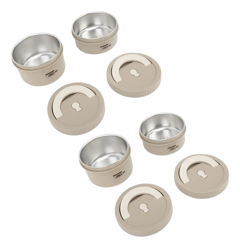 Lunch Box Térmico de 4 Piezas – Conserva Calor y Frío