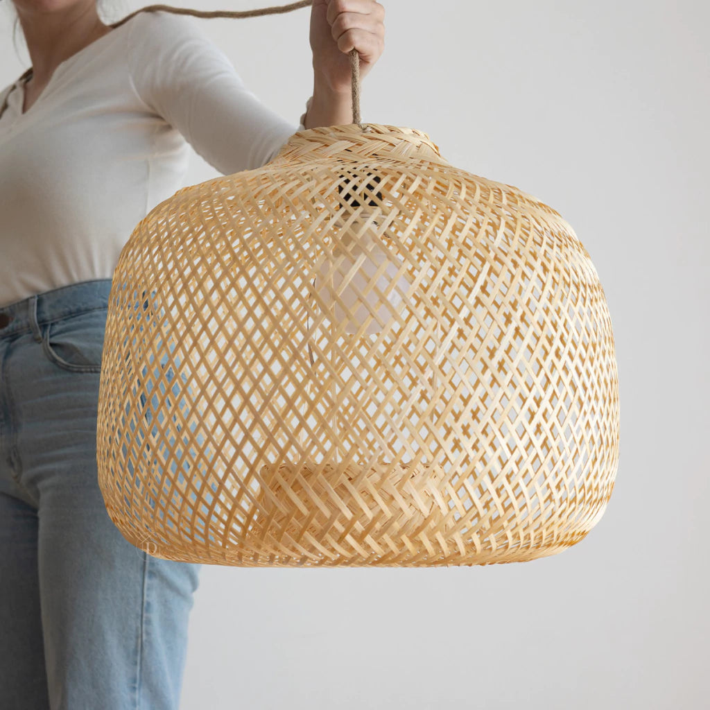 Colgante Mia Large Bambú ø50cm