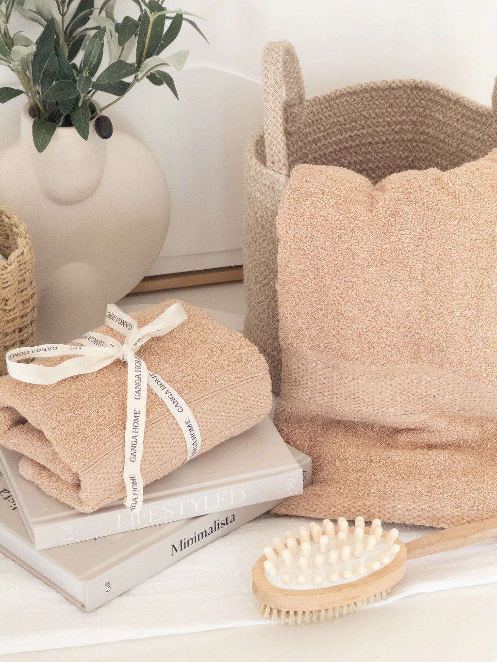 Toalla 50x80 cm Beige