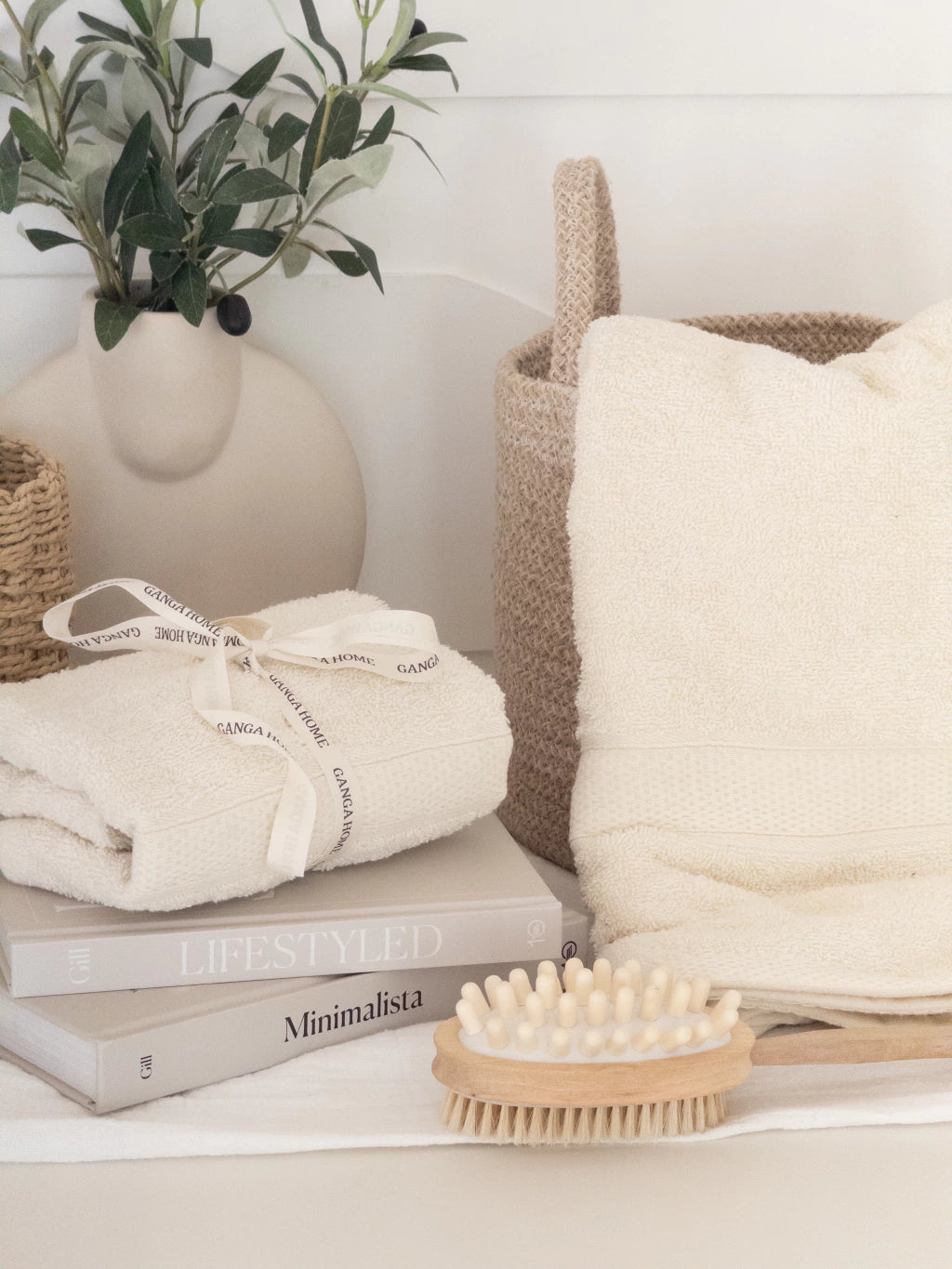 Toalla 50x80 cm Natural