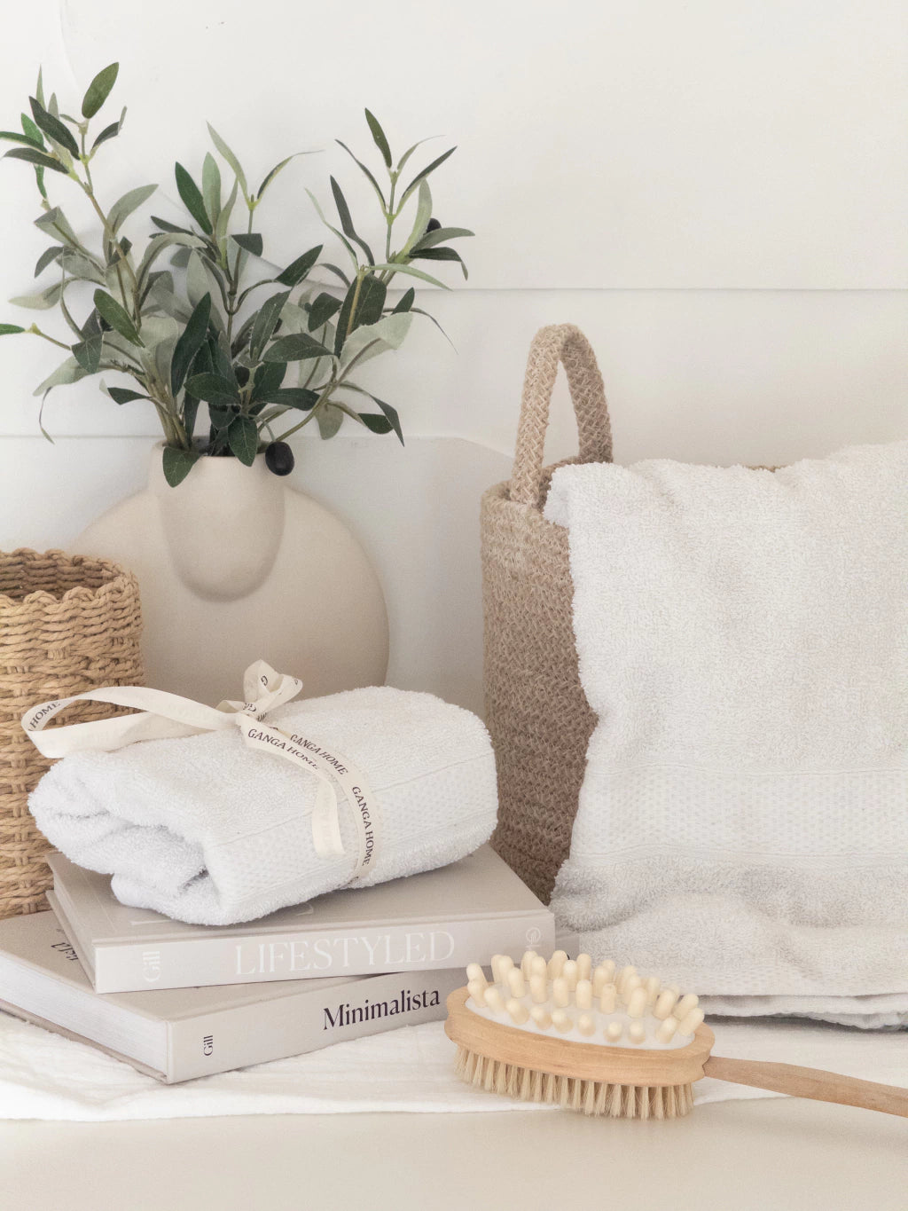 Toalla 50x80 cm Off White