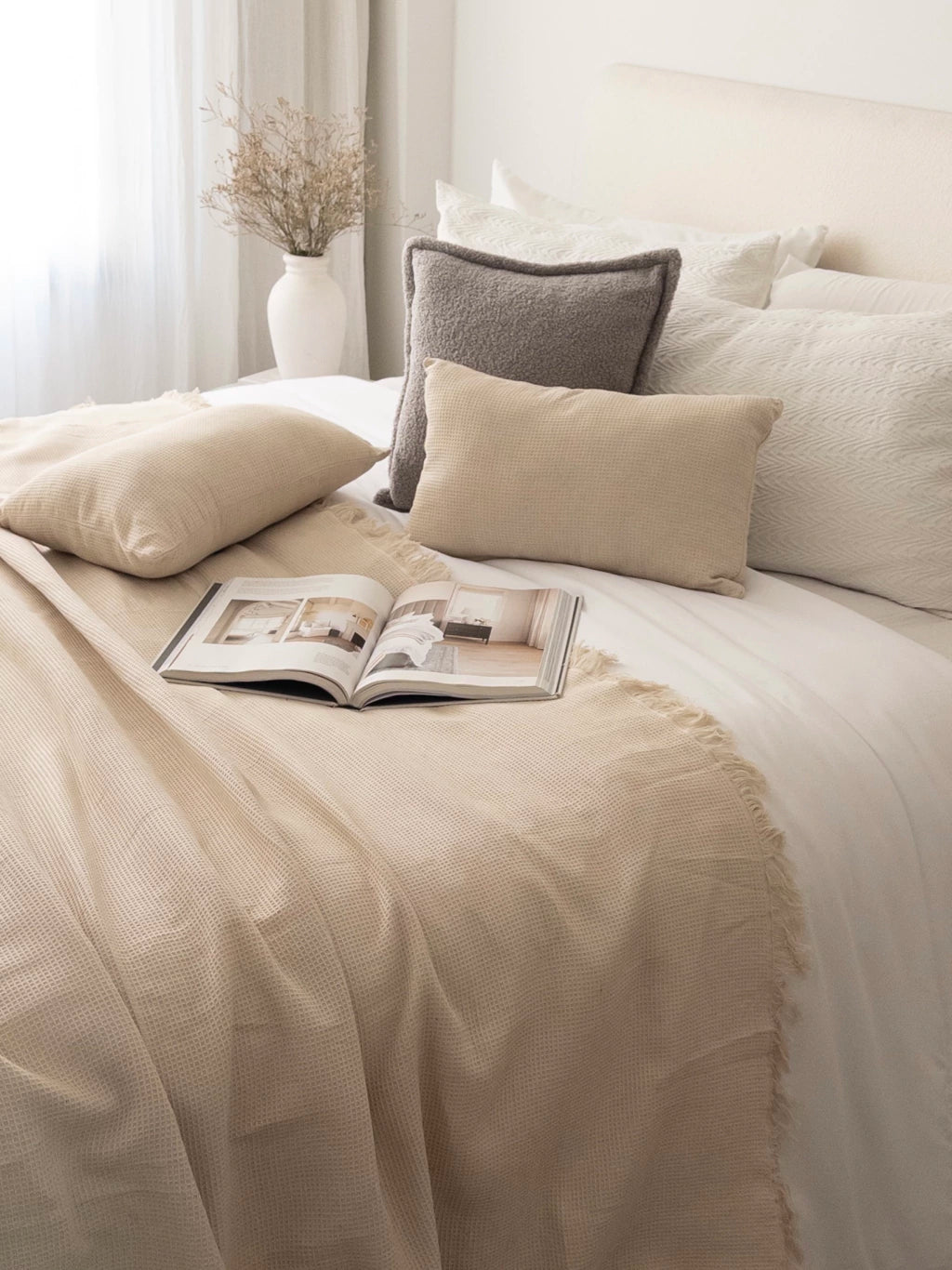 Manta Natural Panal de Abeja