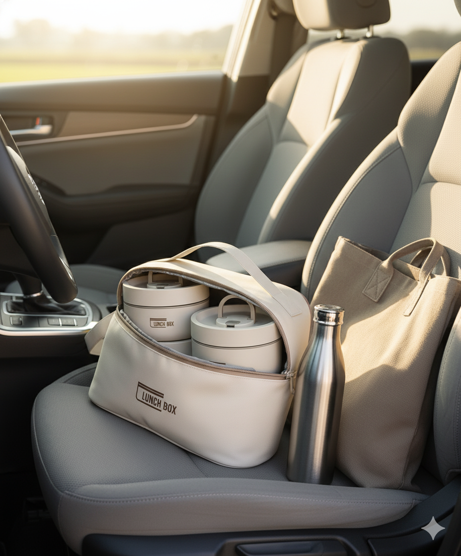 Lunch Box Térmico de 4 Piezas – Conserva Calor y Frío