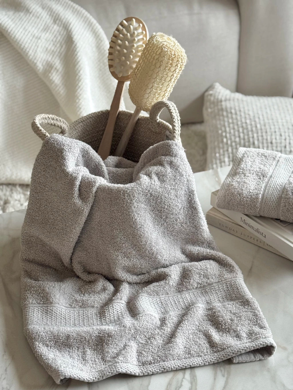 Toalla 50x80 cm Gris