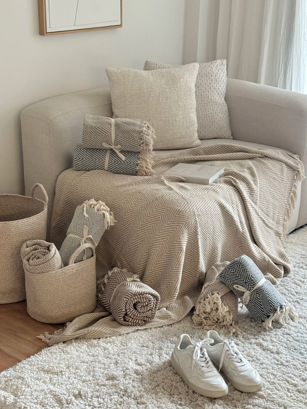 Manta 1,25x1,50 Mts Surtido S/ Elección