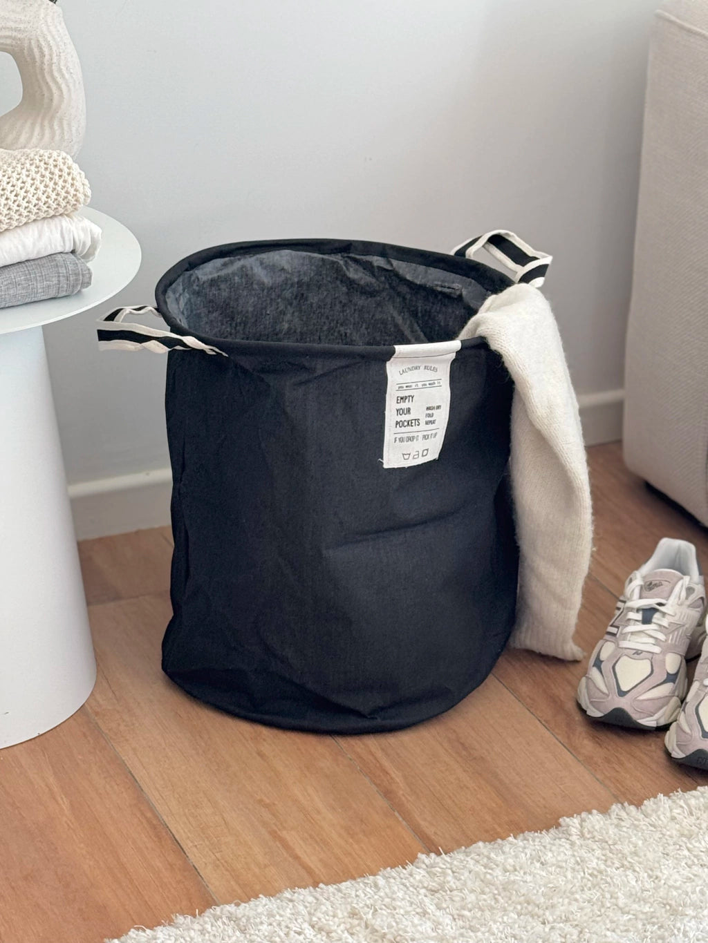 Cesto de Ropa 40x50 Negro