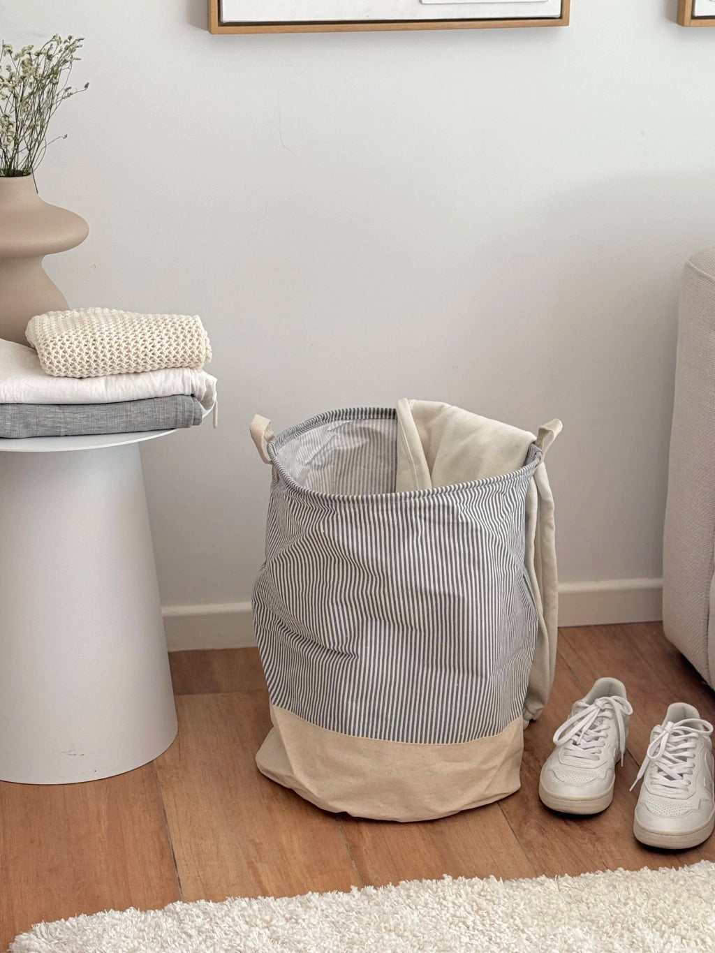 Cesto Para Ropa 40x50 Gris